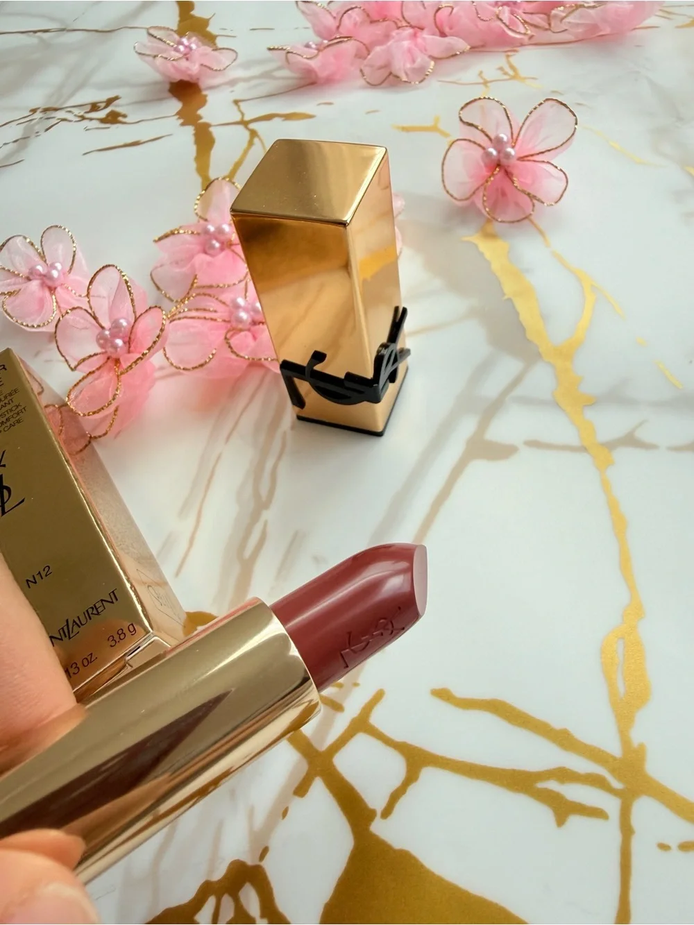 Yves Saint Laurent Rouge Pur Couture Satin Lipstick - N12 Nude Instinct